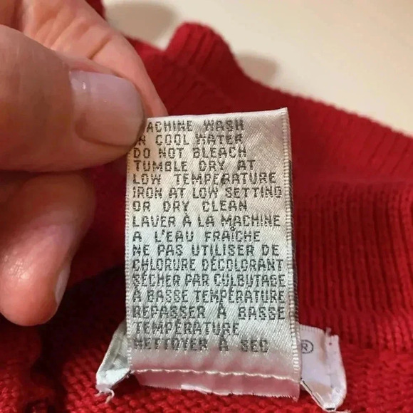 Vintage Tabi Cable Knit Front Zipper Sweater, 100% cotton - Picture 7 of 7